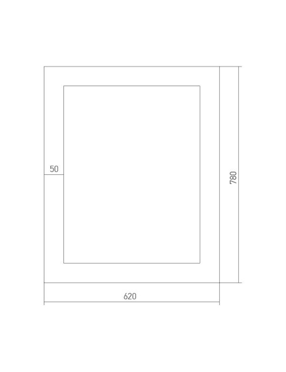 ЗеркалоВиктория620780Mixline58