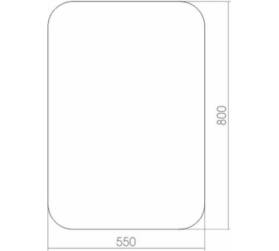 ЗеркалоВыбор550800Mixline18